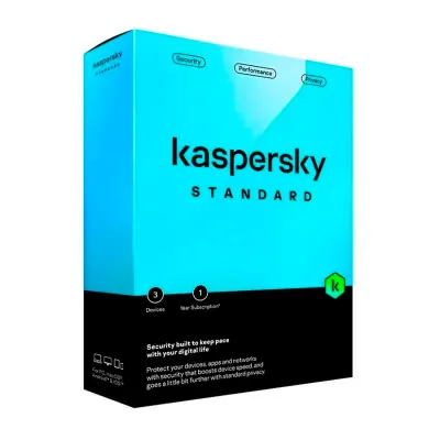 Kaspersky Standard 1 A&ntilde;o 3 Dispositivos