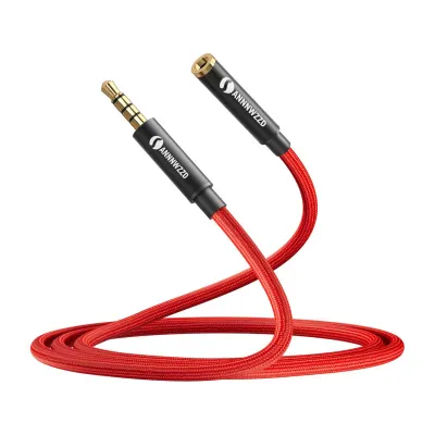 Cable Alargador de Audio Jack 3,5mm M a H 1m