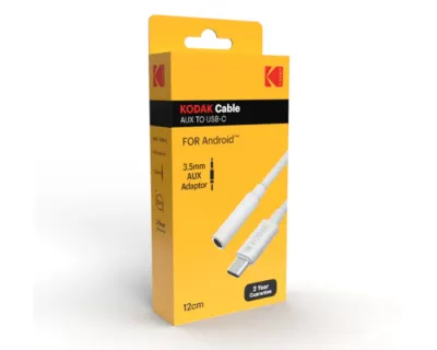 Cable Tipo-C M a Jack 3,5mm H