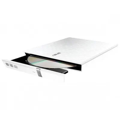 Asus SDRW-08D2S-U Lite Grabadora DVD Slim Externa USB Blanca