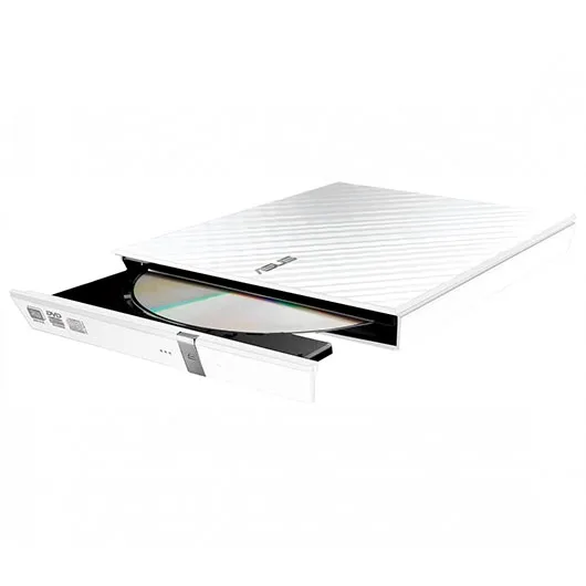 Asus SDRW-08D2S-U Lite Grabadora DVD Slim Externa USB Blanca