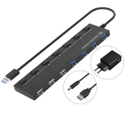 Conceptronic HUB 7 Puertos USB