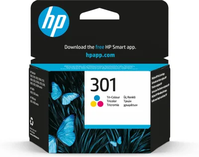 HP 301 Cartucho Tricolor
