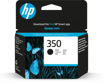 HP 350 Cartucho Negro