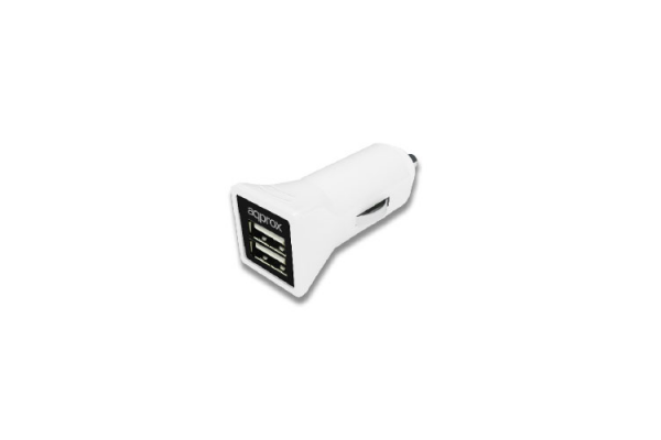 Cargador para coche 2 Puertos USB 5V 3.1A