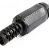 RCA Conector Macho Plástico Color Negro - Imagen 3