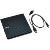 Asus SDRW-08D2S-U Lite Grabadora DVD Slim Externa USB Negra - Imagen 2