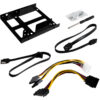 UNYKAch Adaptador Metálico HDD/SSD de 2.5" Doble a 3.5" - Imagen 3