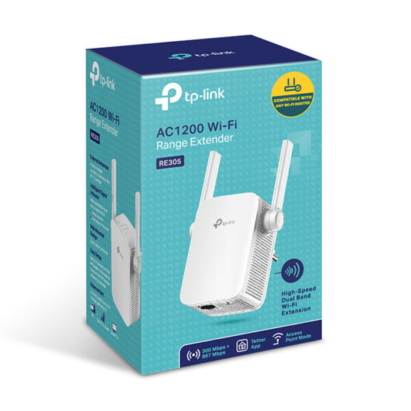 Repetidor Wi-Fi RE305 AC1200 - Imagen 3