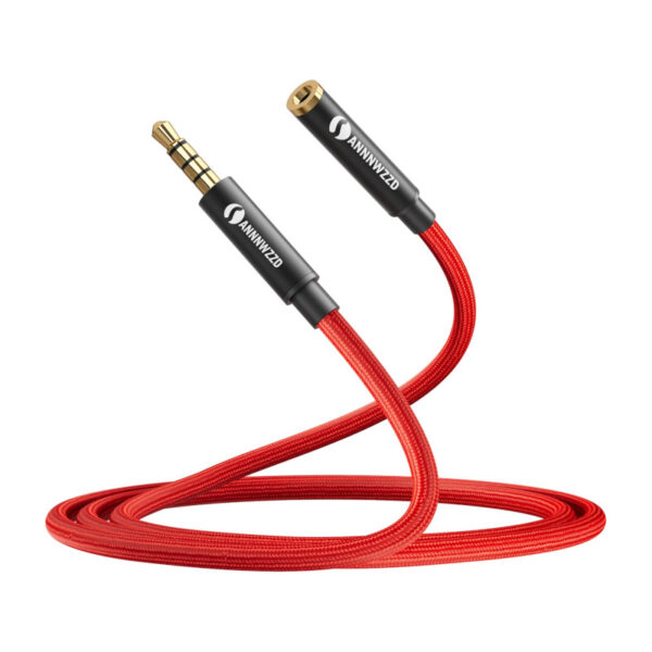 Cable Alargador de Audio Jack 3,5mm M a H 1m