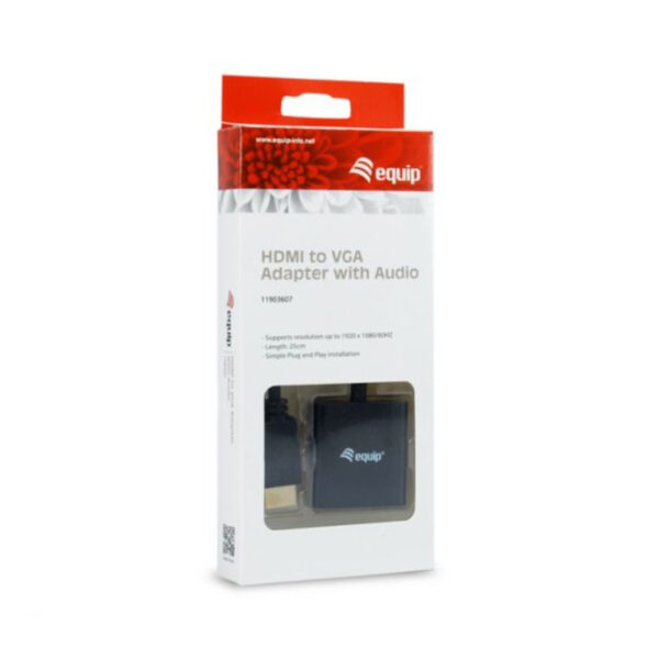 Adaptador Equip HDMI M a VGA H - Imagen 5