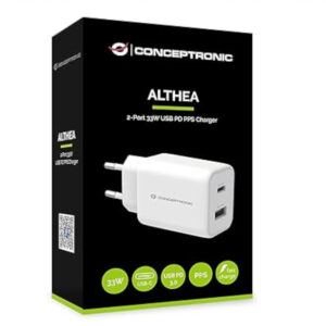 Cargador Conceptronic USB-C y USB-A 33W